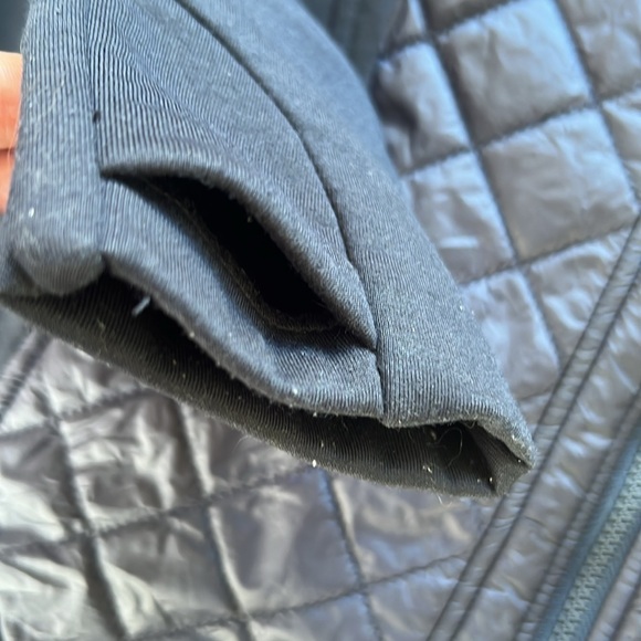 Women’s Athleta Rain/Warm/Wind Hooded Jacket, Size Small - Picture 3 of 9